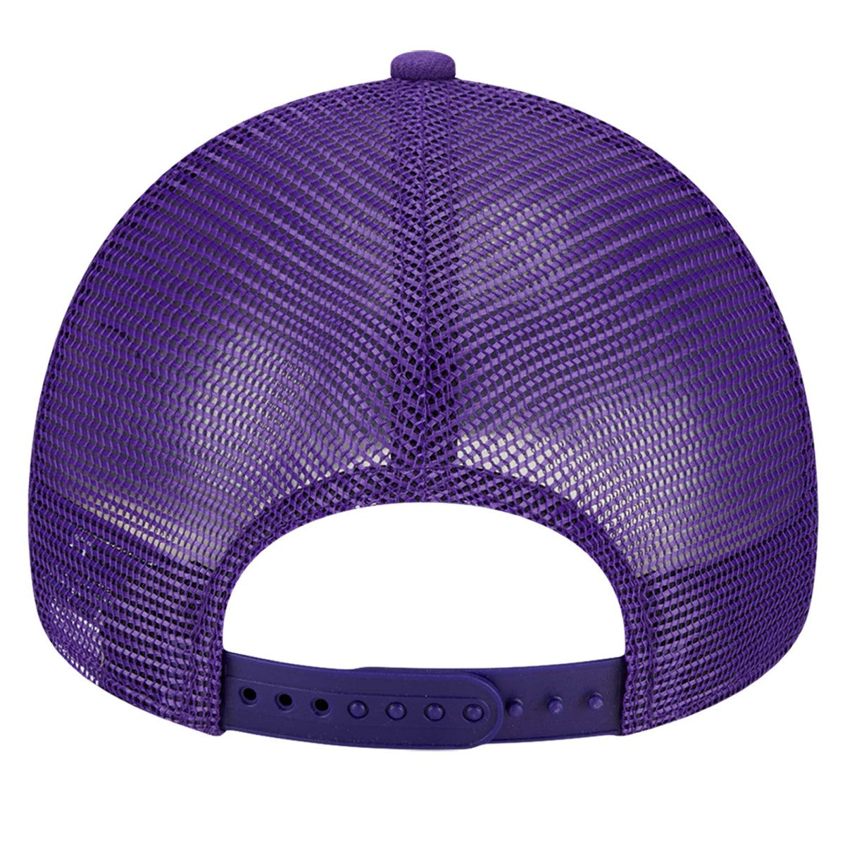 New Era - Los Angeles Lakers Tip Off A-Frame Trucker 9FORTY Adjustable Hat - Purple/Gold