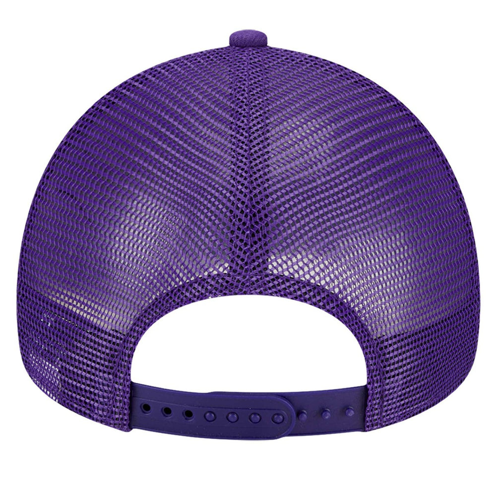 New Era - Los Angeles Lakers Tip Off A-Frame Trucker 9FORTY Adjustable Hat - Purple/Gold