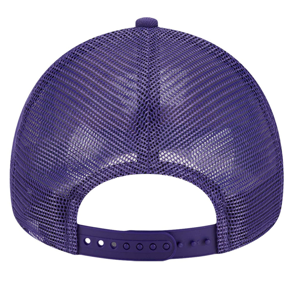 New Era - Phoenix Suns Tip Off A-Frame Trucker 9FORTY Adjustable Hat - Purple/Orange