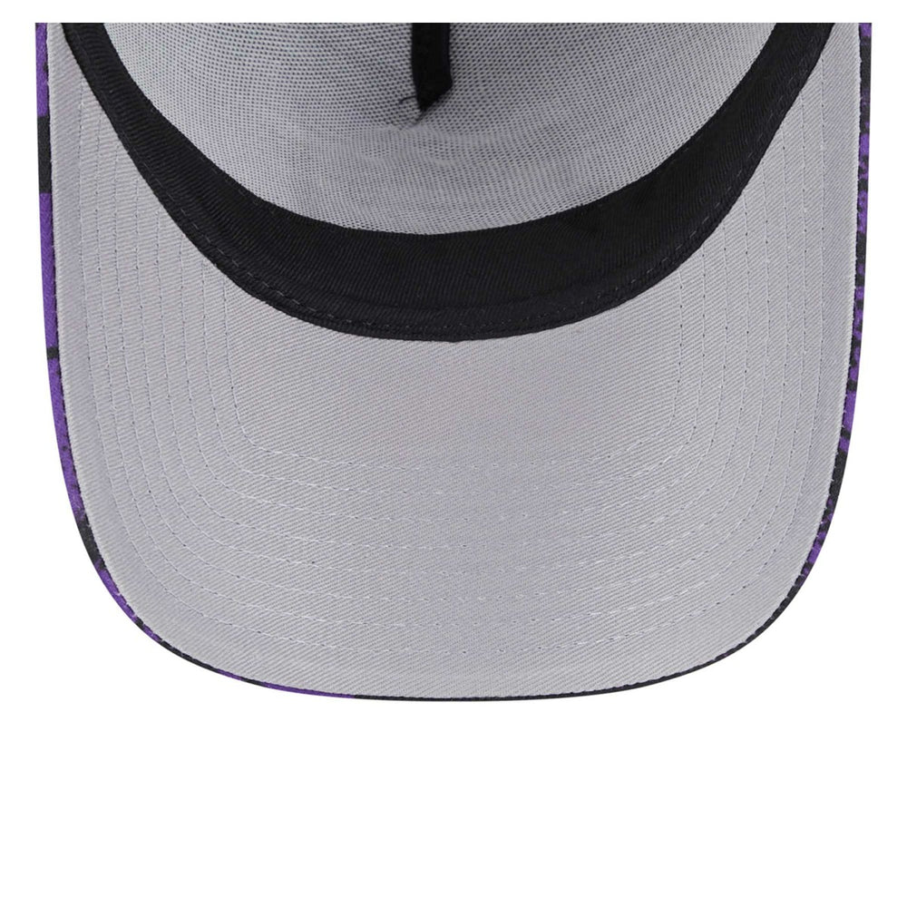 New Era - Sacramento Kings Tip Off A-Frame Trucker 9FORTY Adjustable Hat - Black/Purple