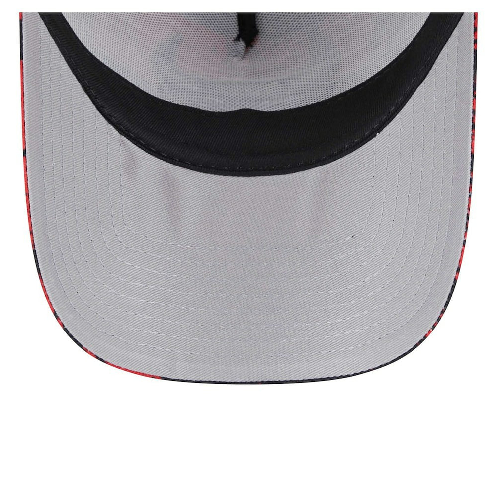 New Era - Chicago Bulls Tip Off A-Frame Trucker 9FORTY Adjustable Hat - Black/Red
