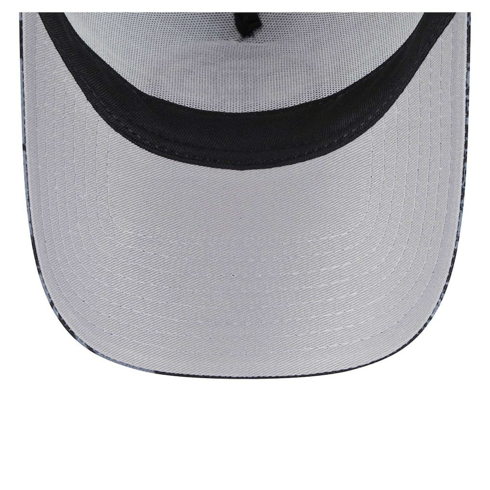 New Era - Brooklyn Nets Tip Off A-Frame Trucker 9FORTY Adjustable Hat - Black/Charcoal