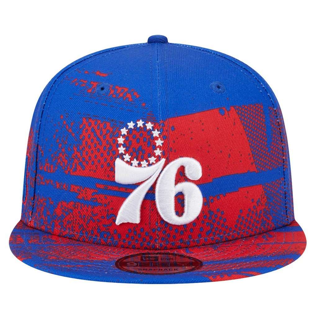 New Era - Philadelphia 76ers Tip-Off 9FIFTY Snapback Hat - Royal