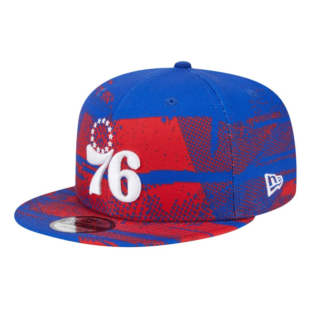 New Era - Philadelphia 76ers Tip-Off 9FIFTY Snapback Hat - Royal