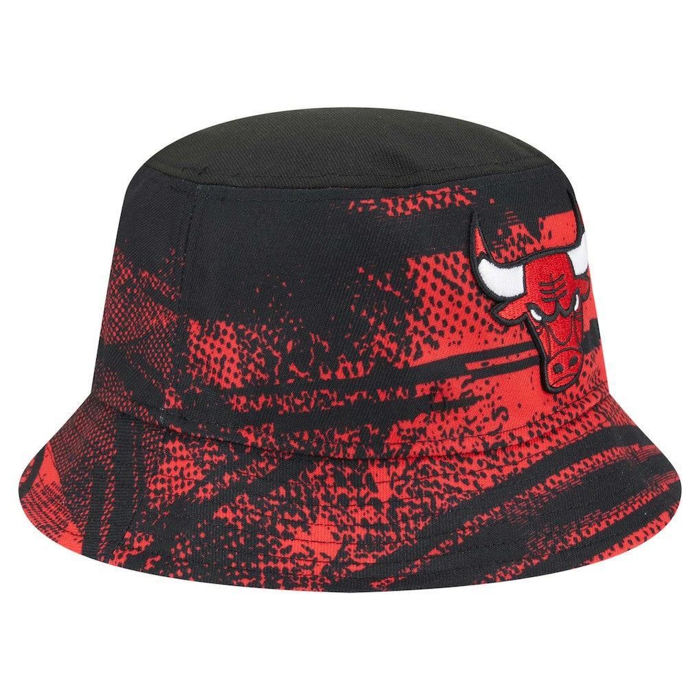 New Era - Chicago Bulls Tip-Off Bucket Hat - Black/Red