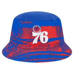 New Era - Philadelphia 76ers Tip-Off Bucket Hat - Royal/Red