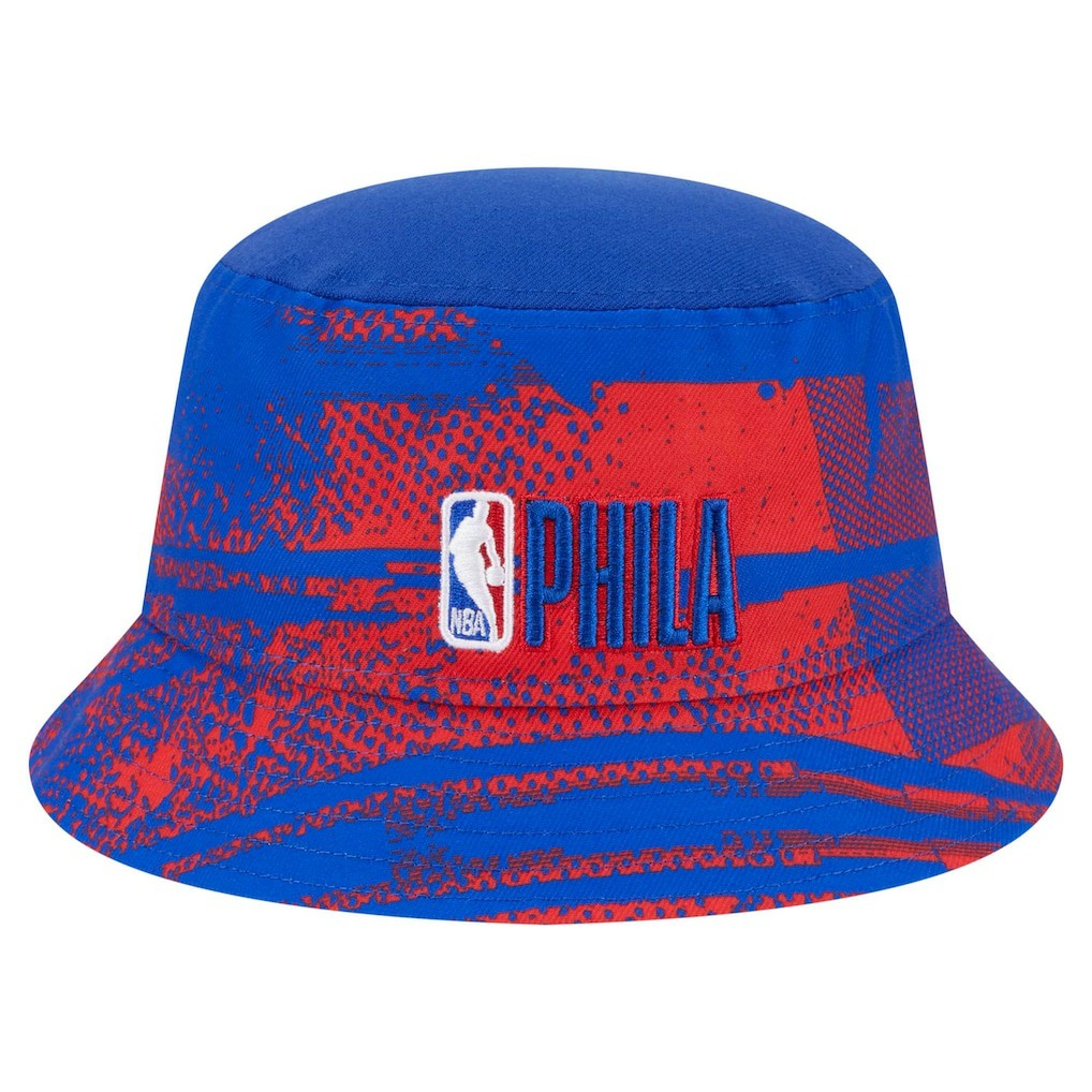 New Era - Philadelphia 76ers Tip-Off Bucket Hat - Royal/Red