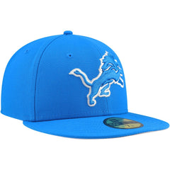 Detroit Lions New Era Team Basic 59FIFTY Fitted Hat Blue - NFL