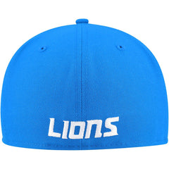 Detroit Lions New Era Team Basic 59FIFTY Fitted Hat Blue - NFL