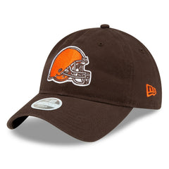 Cleveland Browns New Era Women's Core Classic 9TWENTY Adjustable Hat Brown - NFL