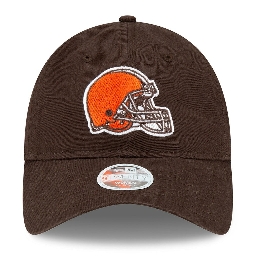 Cleveland Browns New Era Women's Core Classic 9TWENTY Adjustable Hat Brown - NFL