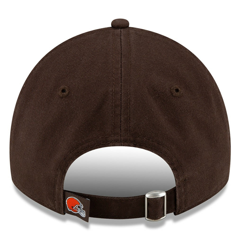 Cleveland Browns New Era Core Classic Primary 9TWENTY Adjustable Hat Brown - NFL