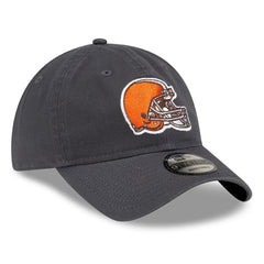 Cleveland Browns New Era Core Classic Graph 9TWENTY Adjustable Hat Graphite - NFL