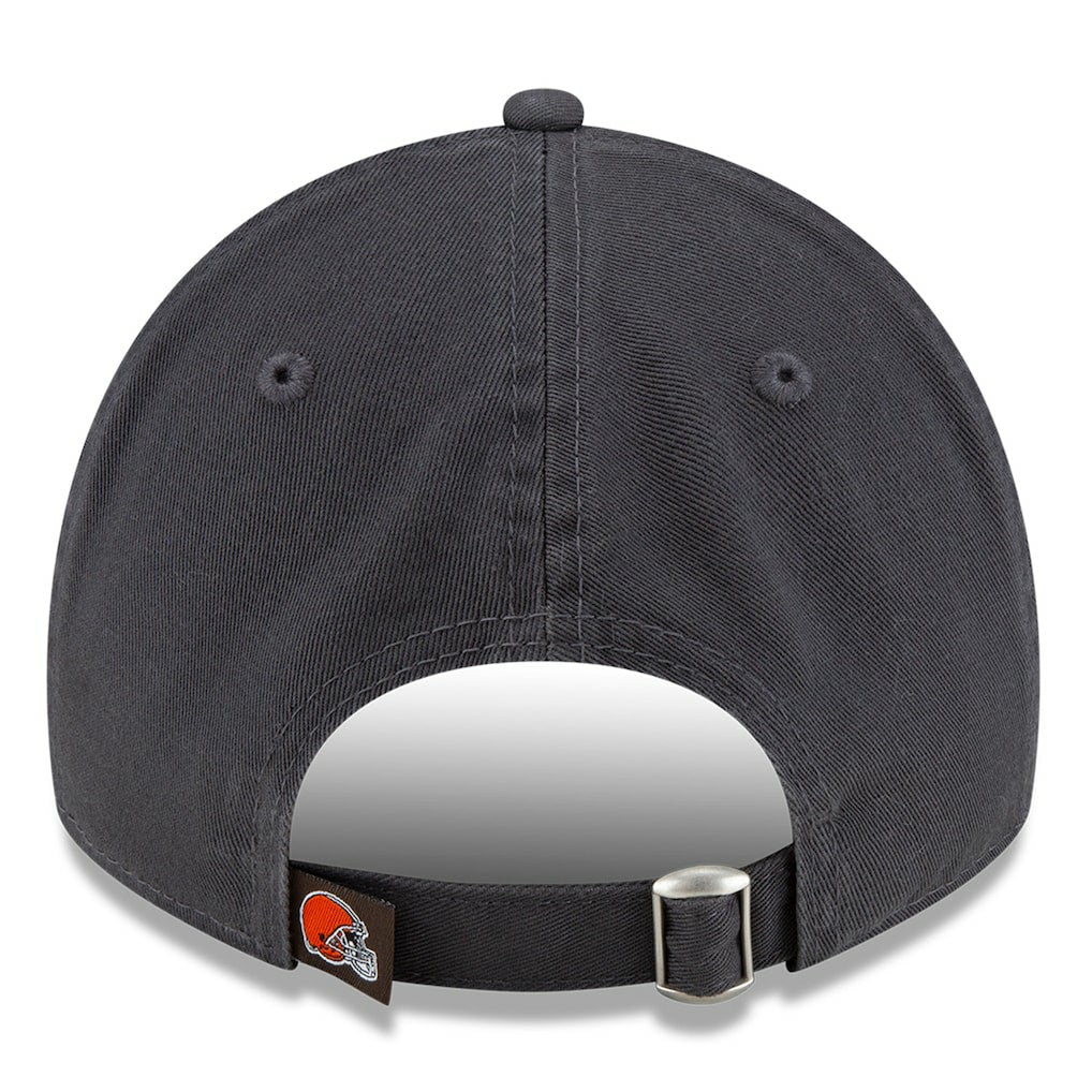 Cleveland Browns New Era Core Classic Graph 9TWENTY Adjustable Hat Graphite - NFL
