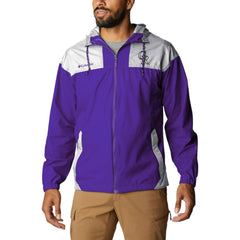 Colorado Rockies Columbia Omni-Shade Flash Challenger Full-Zip Windbreaker Jacket Clearance