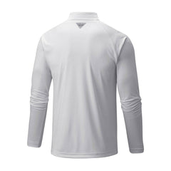 Los Angeles Dodgers Columbia Terminal Tackle Omni-Shade Raglan Quarter-Zip Pullover Top Clearance