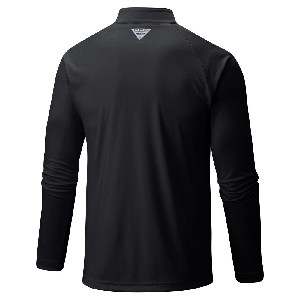 Cincinnati Reds Columbia Terminal Tackle Omni-Shade Raglan Quarter-Zip Pullover Top On Sale