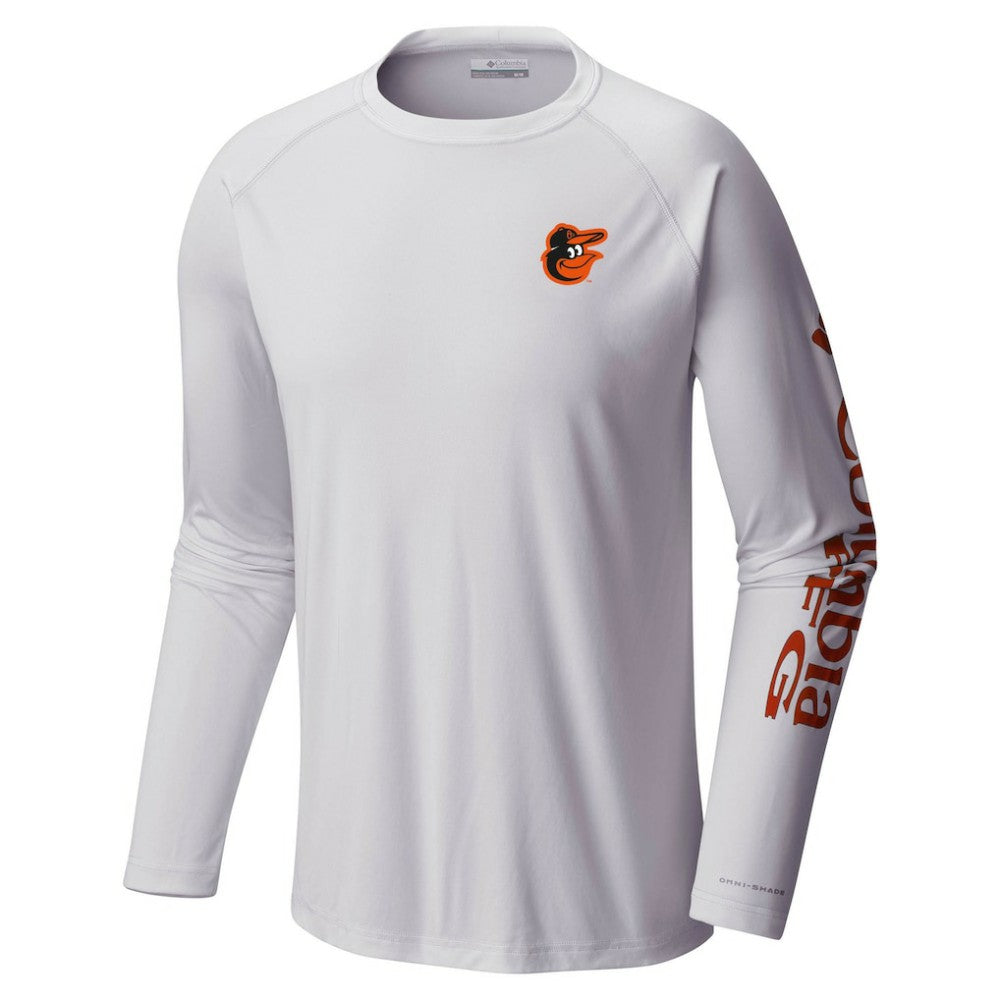 Baltimore Orioles Columbia Terminal Tackle Long Sleeve T-Shirt discount