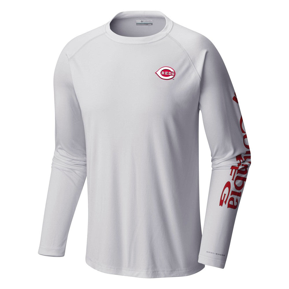 Cincinnati Reds Columbia Terminal Tackle Long Sleeve T-Shirt Online