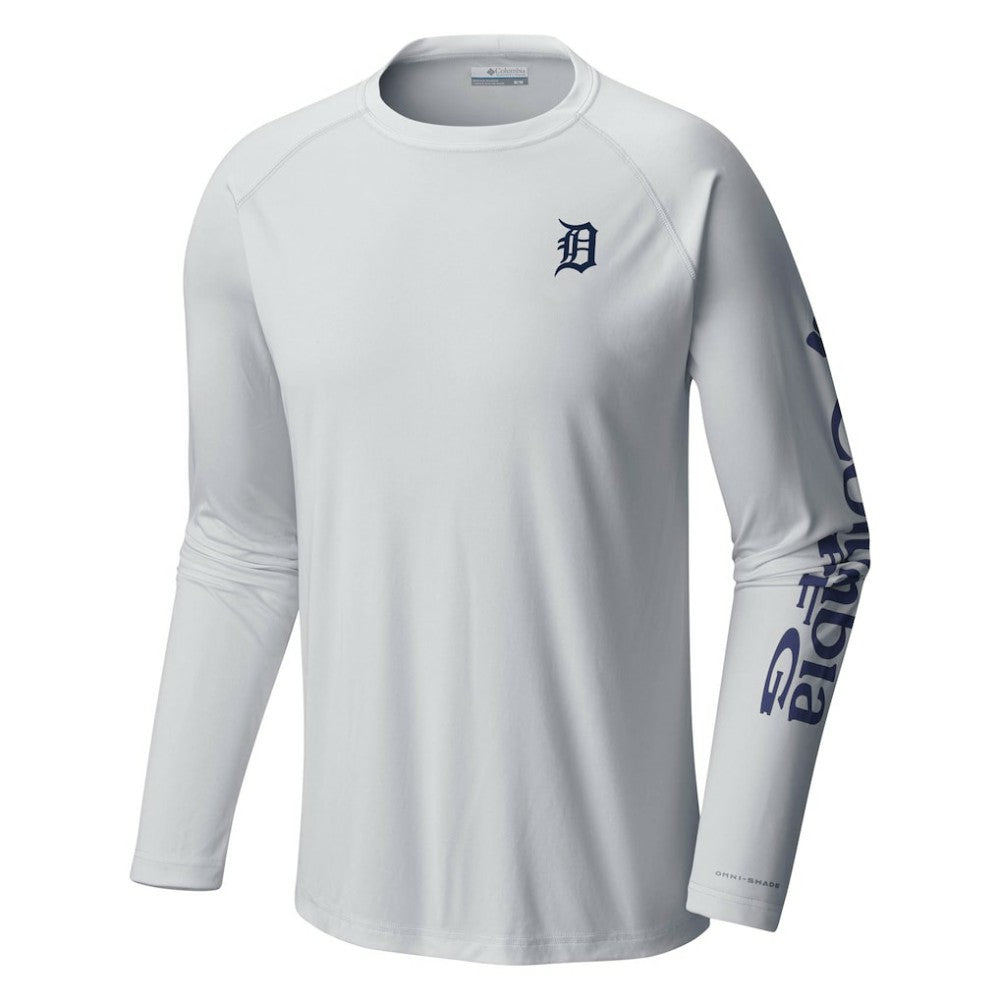 Detroit Tigers Columbia Terminal Tackle Long Sleeve T-Shirt Sale