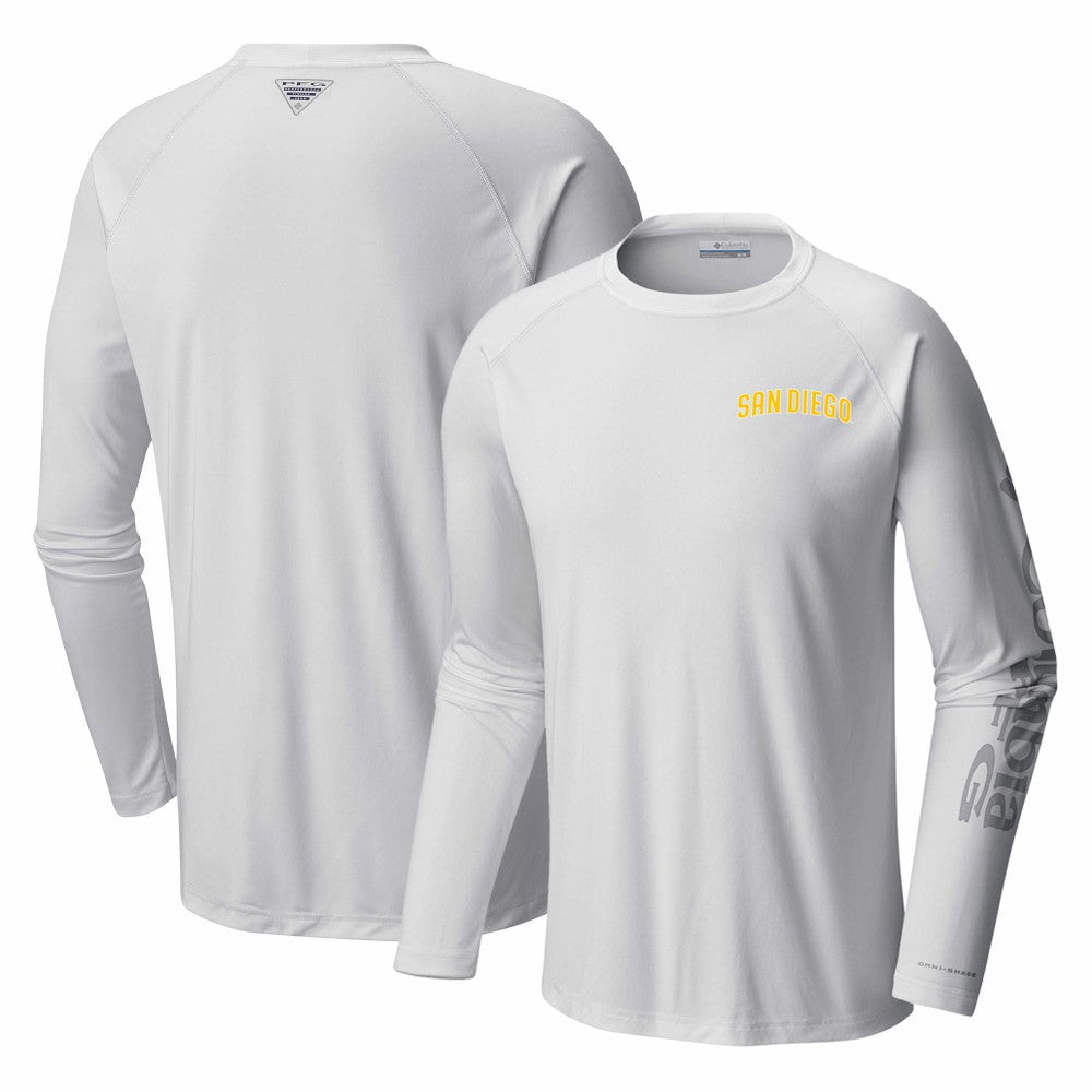 San Diego Padres Columbia Terminal Tackle Long Sleeve T-Shirt Online