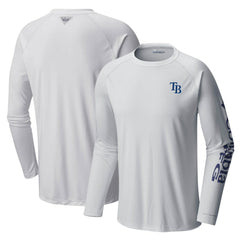 Tampa Bay Rays Columbia Terminal Tackle Long Sleeve T-Shirt Online
