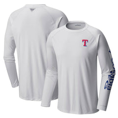 Texas Rangers Columbia Terminal Tackle Long Sleeve T-Shirt Sale