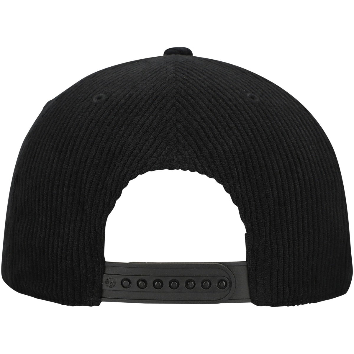 47 brand - Miami Heat '47 Double Header Sidepatch Cord Hitch Adjustable Hat - Black