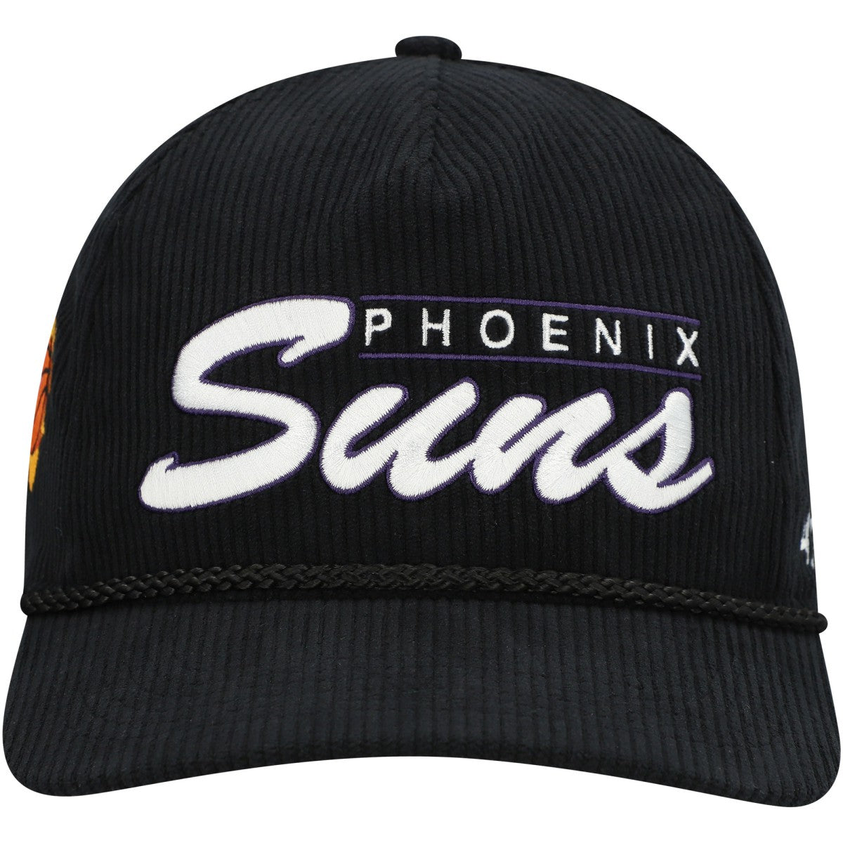 47 brand - Phoenix Suns '47 Double Header Sidepatch Cord Hitch Adjustable Hat - Black