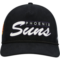 47 brand - Phoenix Suns '47 Double Header Sidepatch Cord Hitch Adjustable Hat - Black