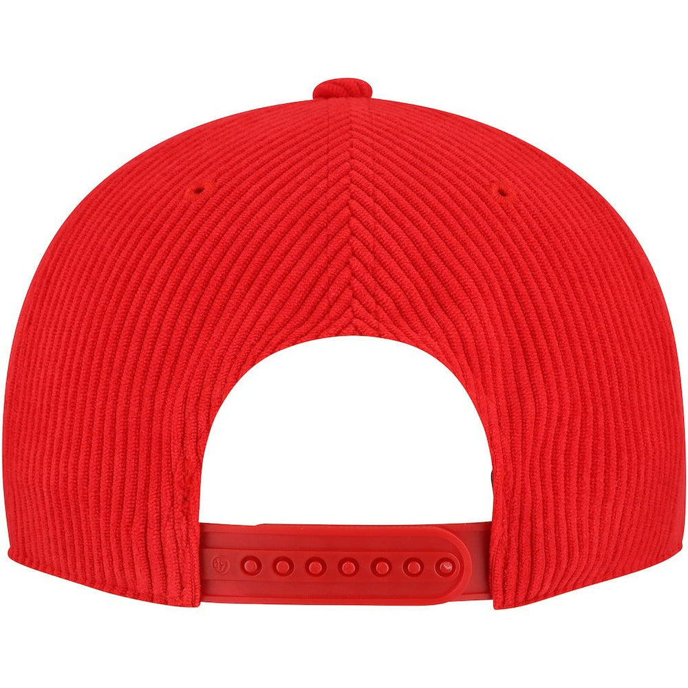 47 brand - Chicago Bulls '47 Double Header Sidepatch Cord Hitch Adjustable Hat - Red