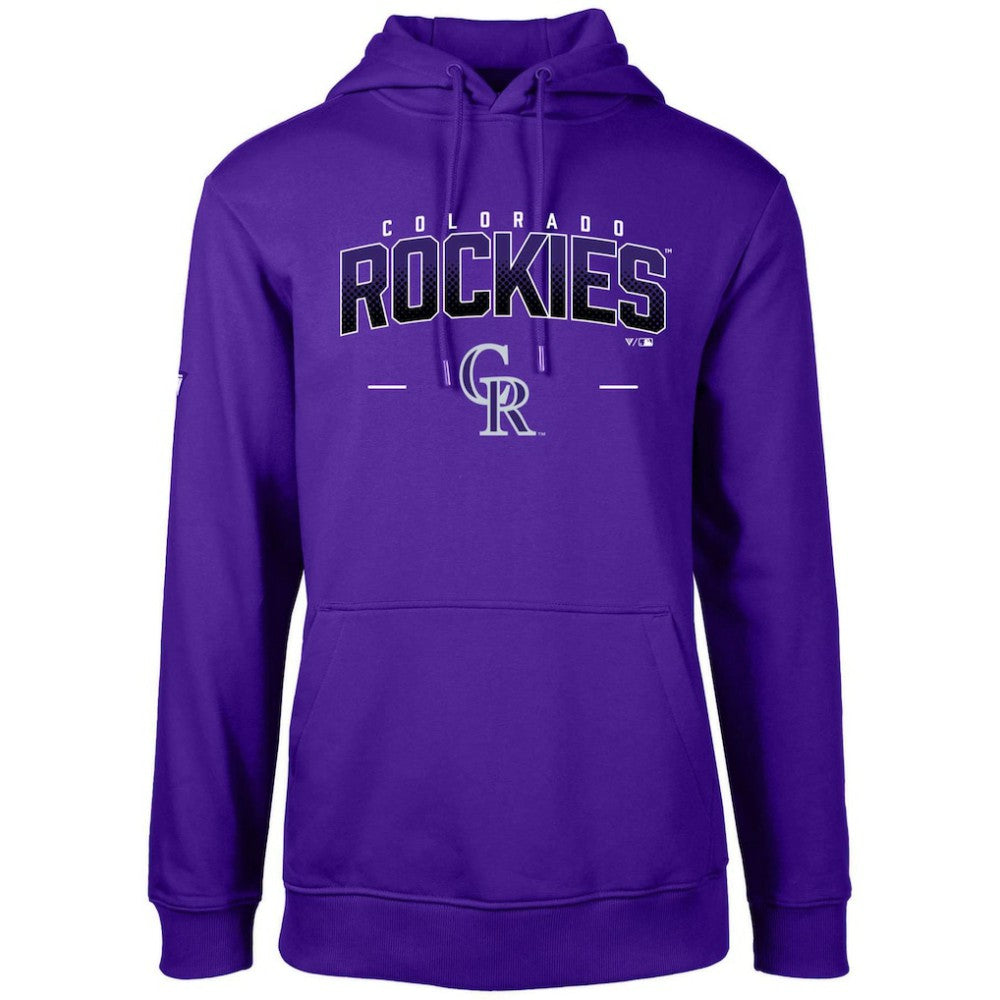 Colorado Rockies Levelwear Podium Doubleheader Pullover Hoodie Lifestyle
