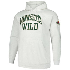 Minnesota Wild - Fanatics Big & Tall Fleece Pullover Hoodie Heather Gray