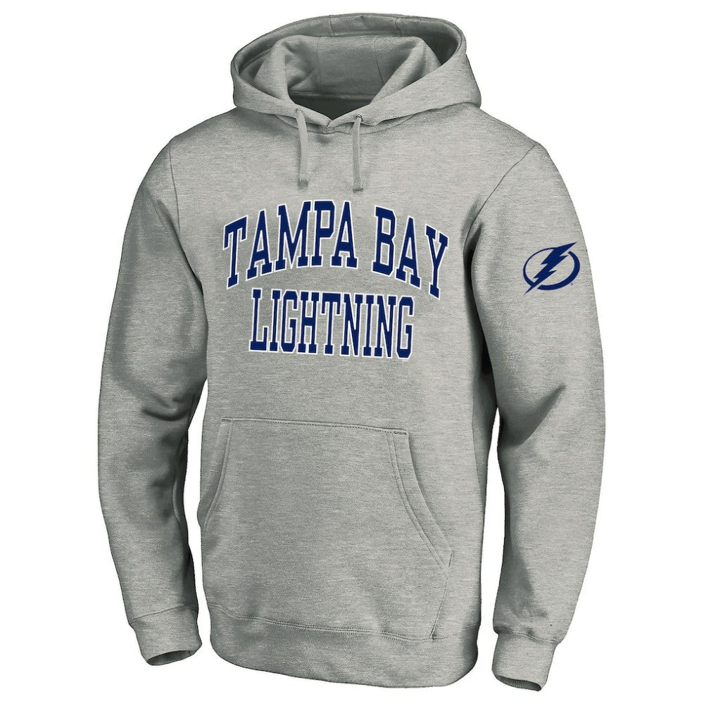Tampa Bay Lightning - Fanatics Big & Tall Fleece Pullover Hoodie Heather Gray