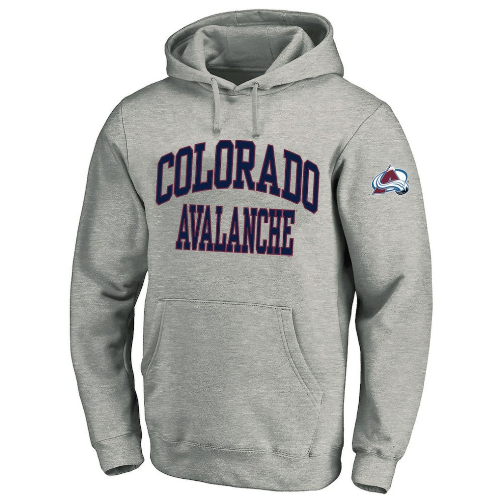 Colorado Avalanche - Fanatics Big & Tall Fleece Pullover Hoodie Heather Gray