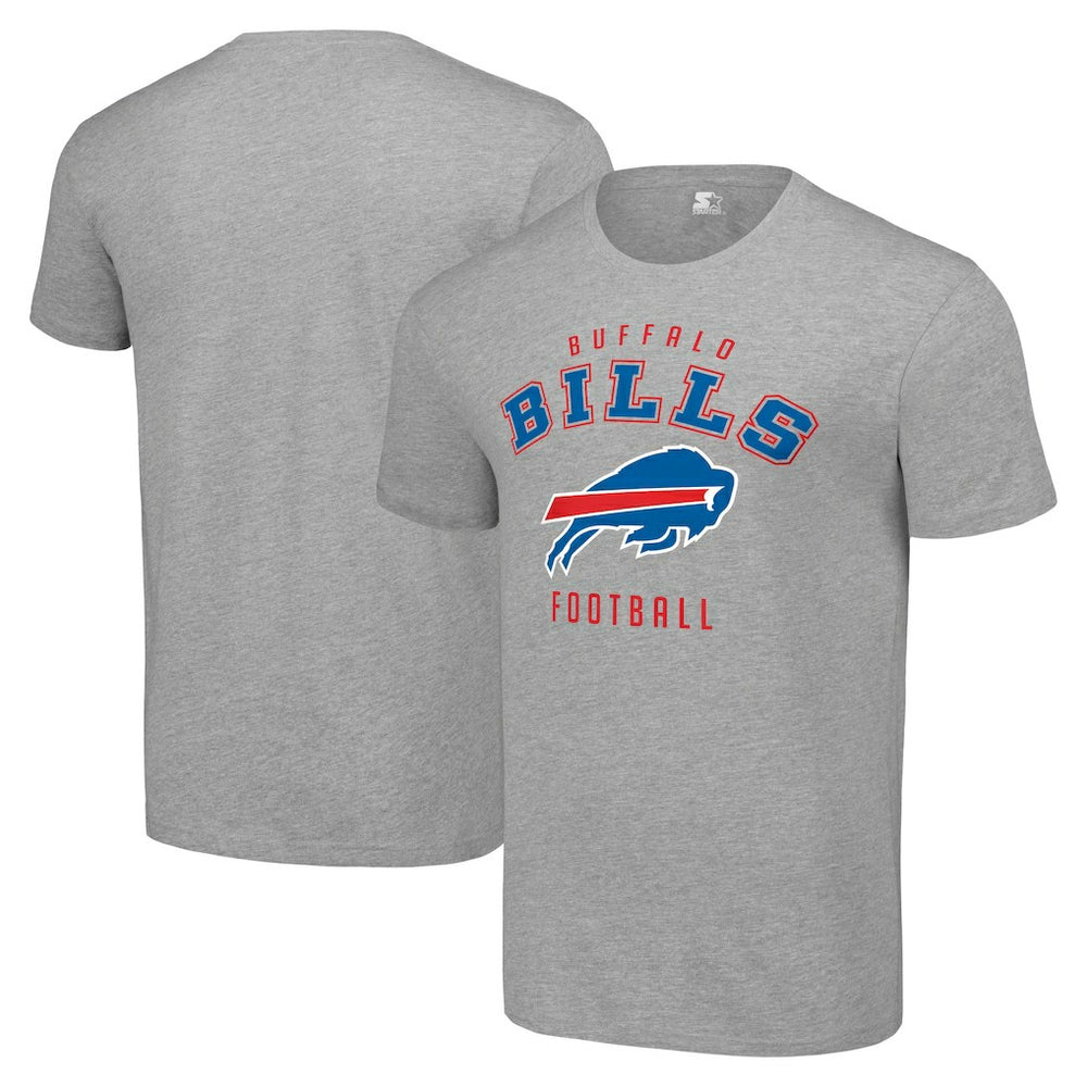 Buffalo Bills Starter Logo T-Shirt Heather Gray - NFL