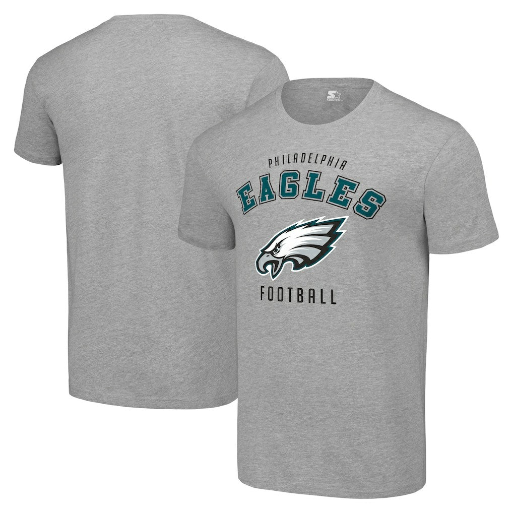 Philadelphia Eagles Starter Logo T-Shirt Heather Gray - NFL