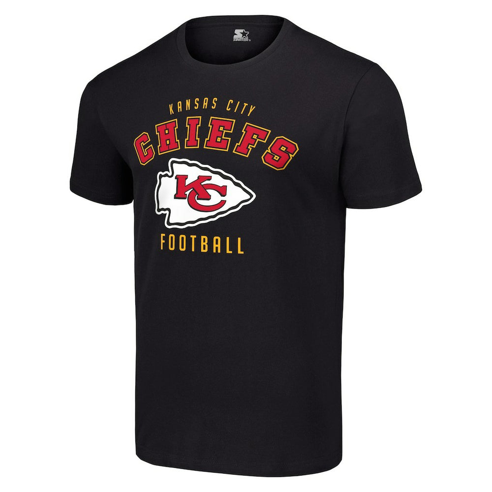 Kansas City Chiefs Starter Logo T-Shirt Black - NFL