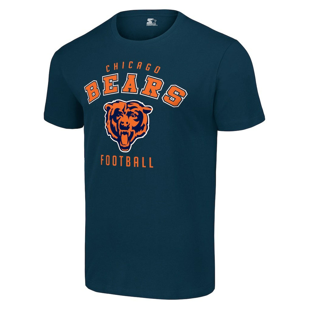 Chicago Bears Starter Logo T-Shirt Navy - NFL
