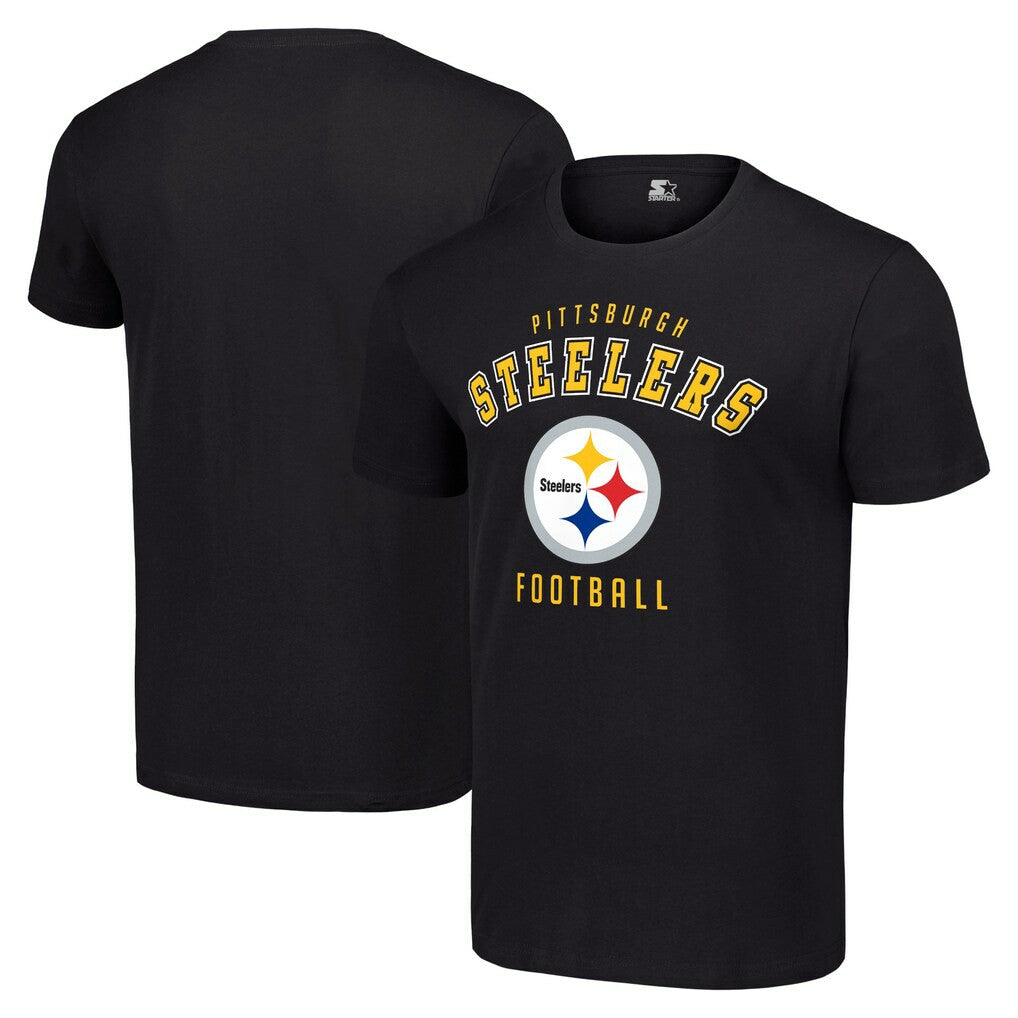 Pittsburgh Steelers Starter Logo T-Shirt Black - NFL