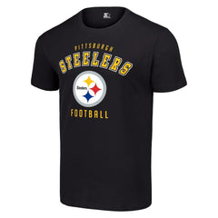 Pittsburgh Steelers Starter Logo T-Shirt Black - NFL
