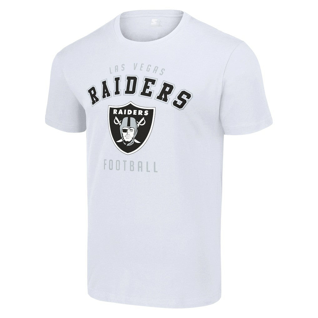 Las Vegas Raiders Starter Logo T-Shirt White - NFL