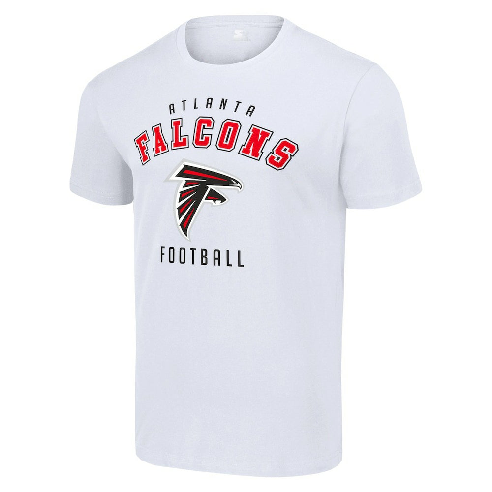 Atlanta Falcons Starter Logo T-Shirt White - NFL