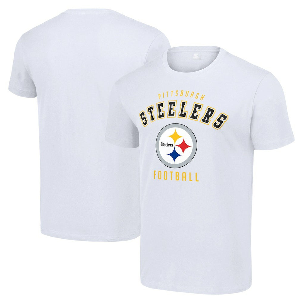 Pittsburgh Steelers Starter Logo T-Shirt White - NFL