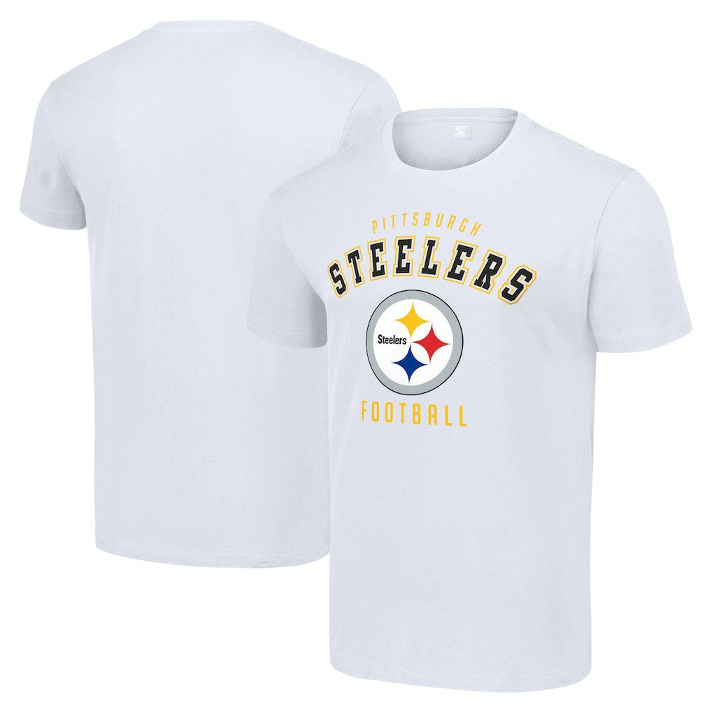 Pittsburgh Steelers Starter Logo T-Shirt White - NFL
