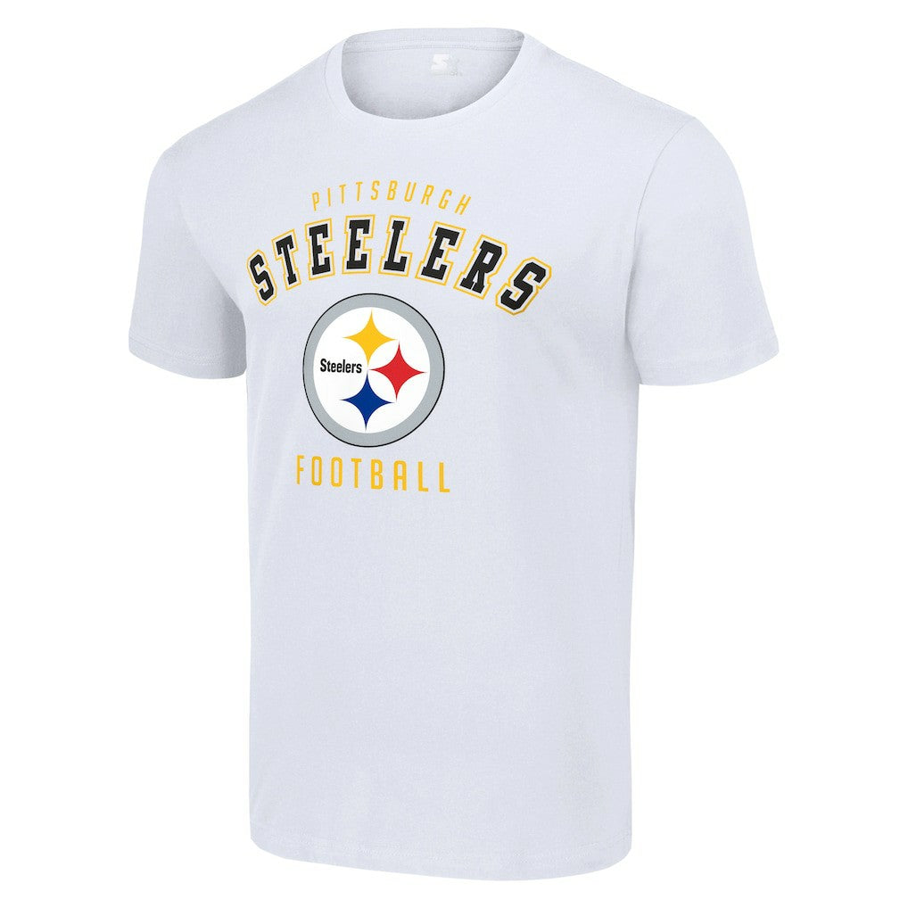 Pittsburgh Steelers Starter Logo T-Shirt White - NFL