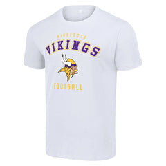 Minnesota Vikings Starter Logo T-Shirt White - NFL