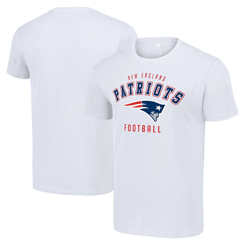 New England Patriots Starter Logo T-Shirt White - NFL