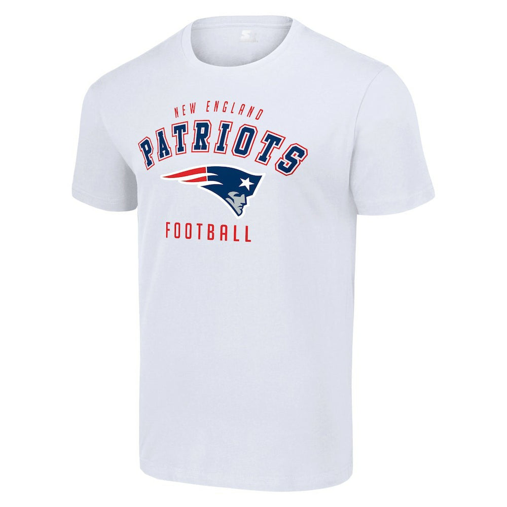 New England Patriots Starter Logo T-Shirt White - NFL