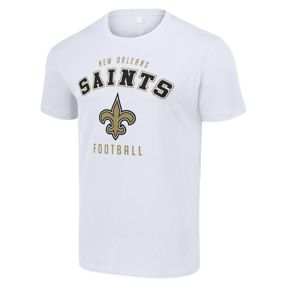 New Orleans Saints Starter Logo T-Shirt White - NFL